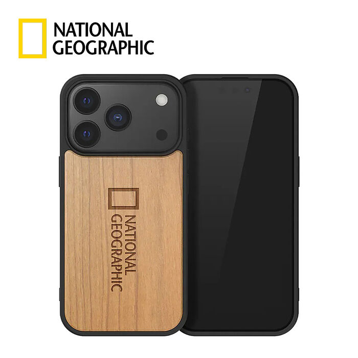 National Geographic 國家地理 Nature Wood 磁吸木質保護殼 iPhone 17 系列