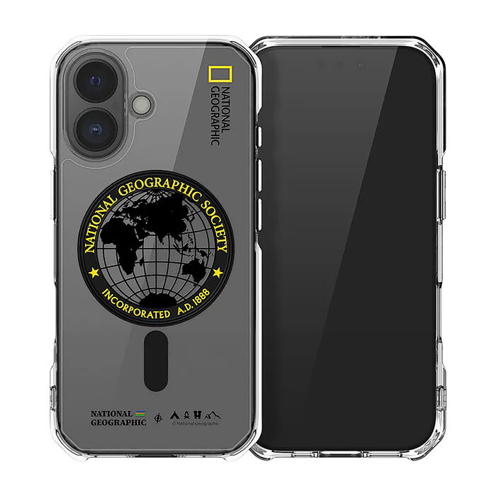 National Geographic Rugged 磁吸防摔保護殼 iPhone17 系列 - 全球印章