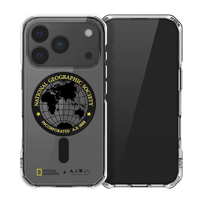 National Geographic Rugged 磁吸防摔保護殼 iPhone17 系列 - 全球印章