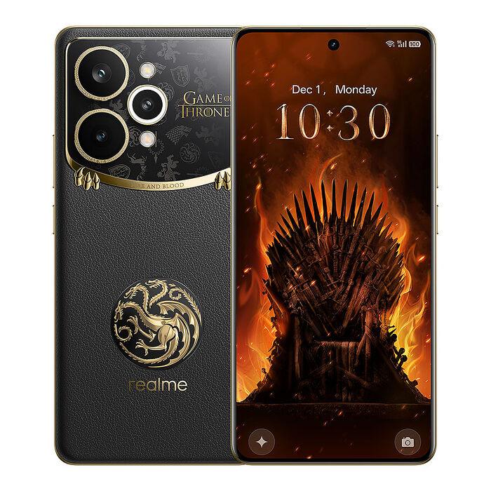 realme 15 Pro 權力遊戲限量版 (12+512) 贈行動電源+快充線+托特包+大禮包(內含藍芽喇叭+自拍三腳架+補光燈)