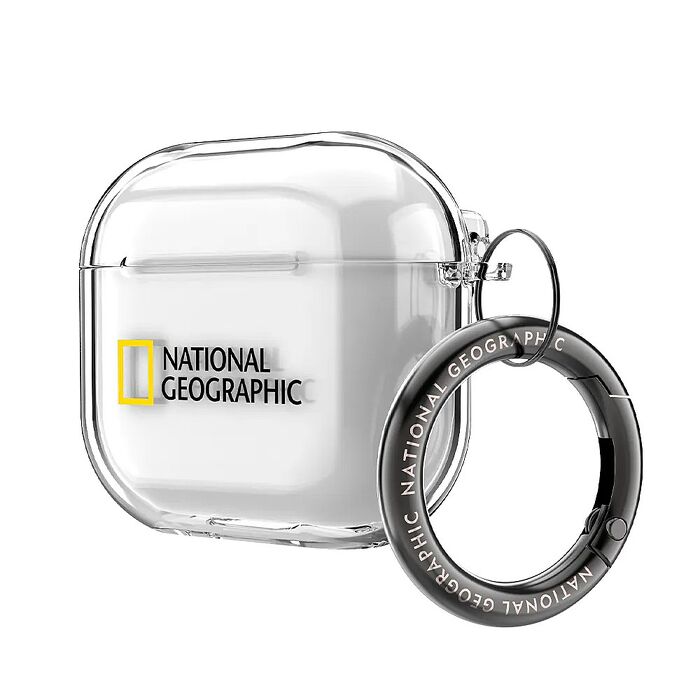 National Geographic 國家地理 Clear Case AirPods系列 透明耳機保護殼