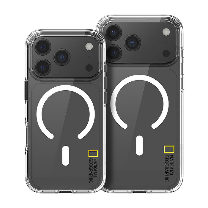 National Geographic Clear 抗黃透亮保護殼IPhone 18/17 系列