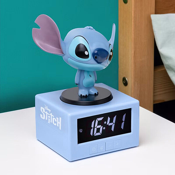 Paladone UK Disney 迪士尼 史迪奇造型 / 熊抱哥造型 Figure 3合1 鬧鐘小夜燈
