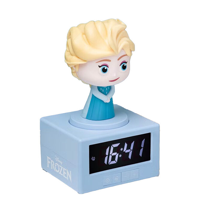 Paladone UK Disney 迪士尼 Elsa造型 Figure 3合1 鬧鐘小夜燈