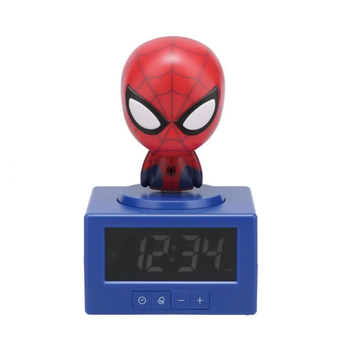 Paladone UK MARVEL 漫威 蜘蛛人造型 Figure 3合1 鬧鐘小夜燈