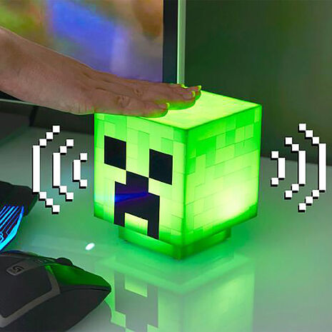 Paladone UK Minecraft 麥塊 苦力怕 3D造型音效小夜燈