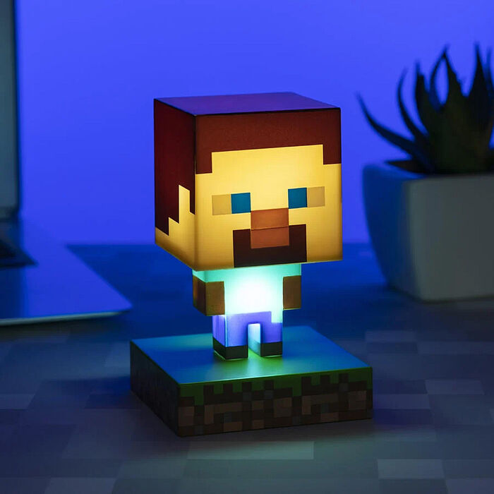 Paladone UK Minecraft 麥塊 六角恐龍 / 史蒂夫 / 苦力怕造型 ICON小夜燈