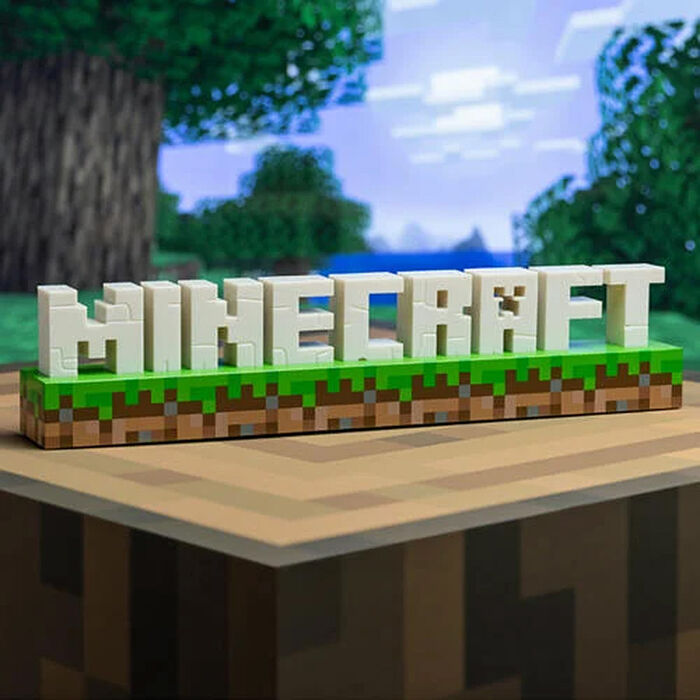 Paladone UK Minecraft 麥塊 Logo造型小夜燈