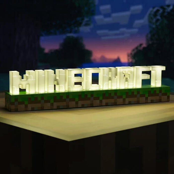 Paladone UK Minecraft 麥塊 Logo造型小夜燈