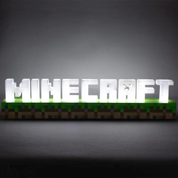 Paladone UK Minecraft 麥塊 Logo造型小夜燈