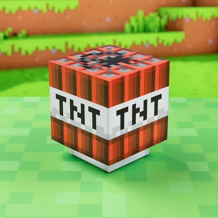 Paladone UK Minecraft 麥塊 TNT炸藥 3D造型音效小夜燈