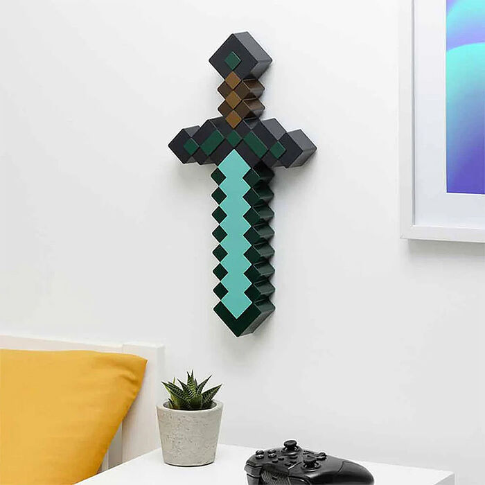 Paladone UK Minecraft 麥塊 鑽石劍 3D造型小夜燈