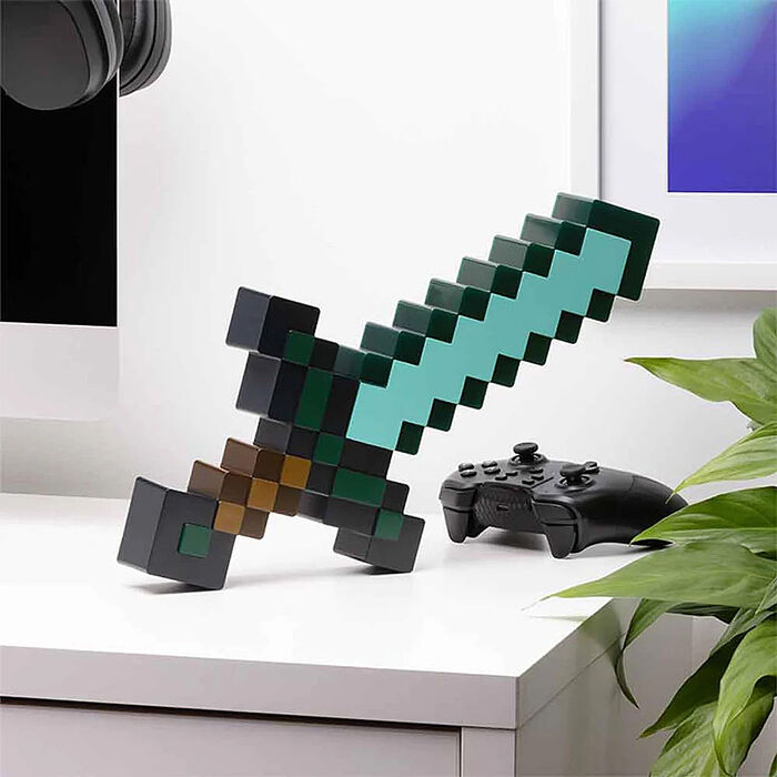 Paladone UK Minecraft 麥塊 鑽石劍 3D造型小夜燈