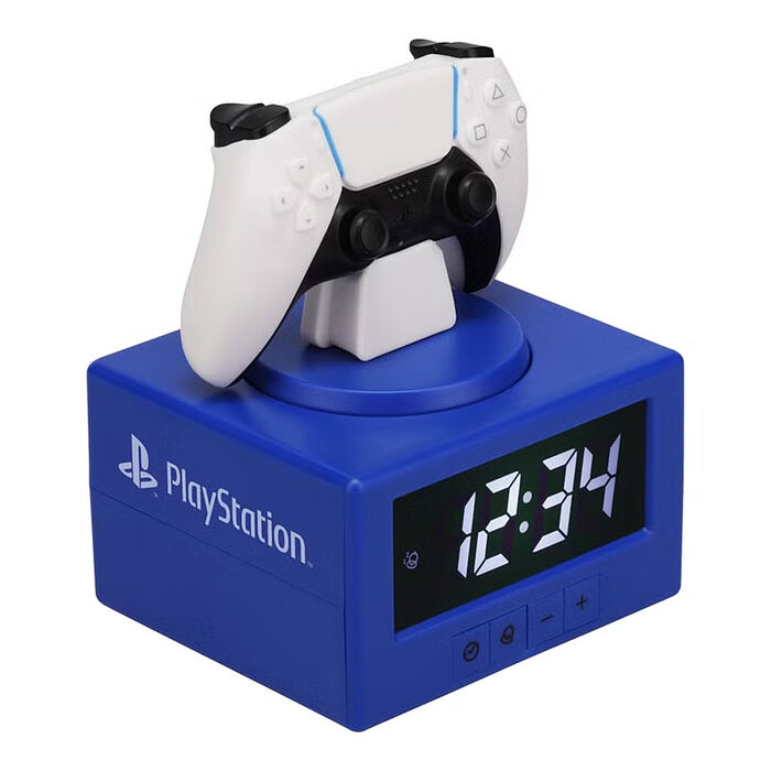 Paladone UK Playstation PS5遊戲搖桿造型 Figure 3合1 鬧鐘小夜燈