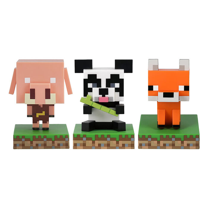 Paladone UK Minecraft 麥塊 豬布林 / 熊貓 / 狐狸造型 ICON小夜燈
