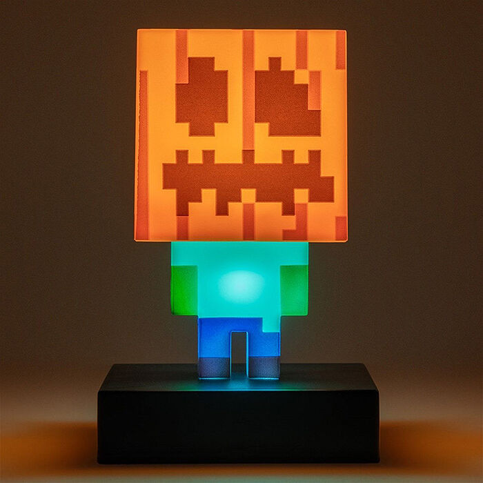 Paladone UK Minecraft 麥塊 南瓜燈殭屍 / 悅靈造型 ICON小夜燈