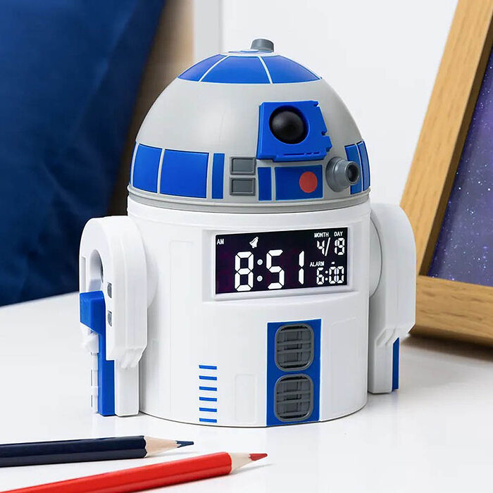 Paladone UK Star Wars 星際大戰 R2-D2 3D造型 LED鬧鐘