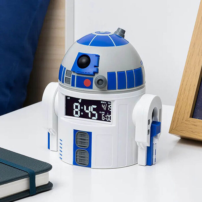 Paladone UK Star Wars 星際大戰 R2-D2 3D造型 LED鬧鐘