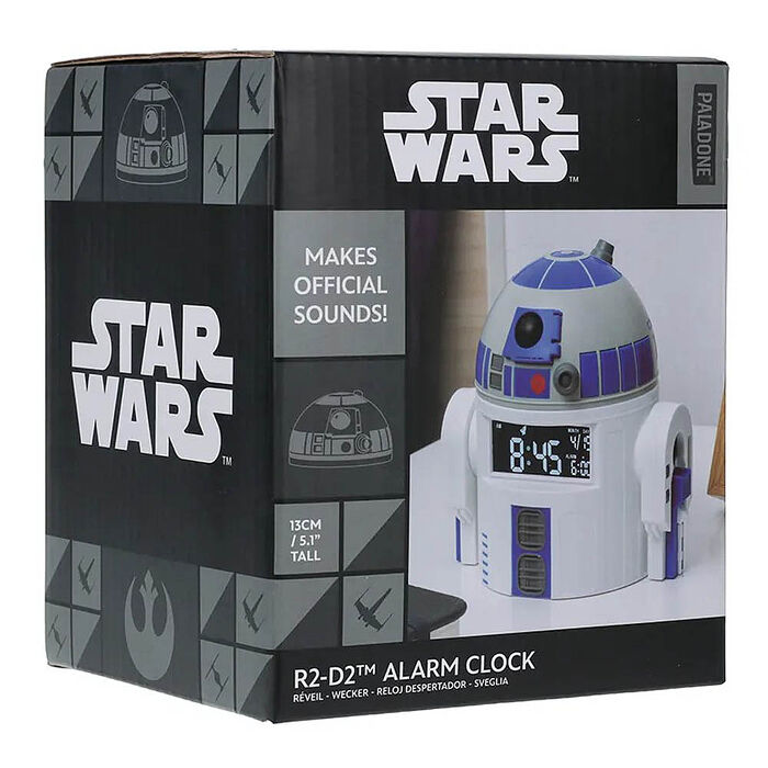 Paladone UK Star Wars 星際大戰 R2-D2 3D造型 LED鬧鐘