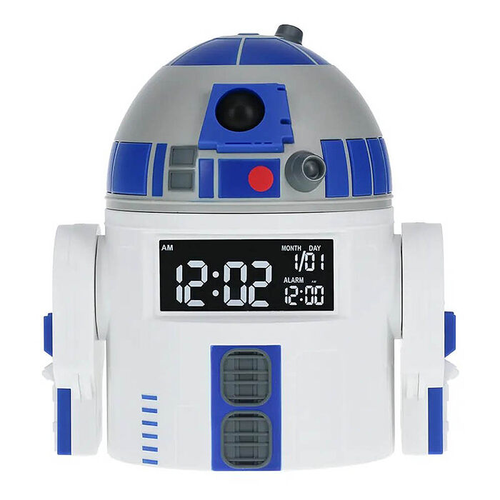 Paladone UK Star Wars 星際大戰 R2-D2 3D造型 LED鬧鐘
