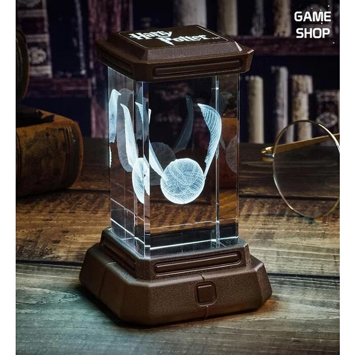 Paladone UK Harry Potter 哈利波特 金探子 3D全息投影燈