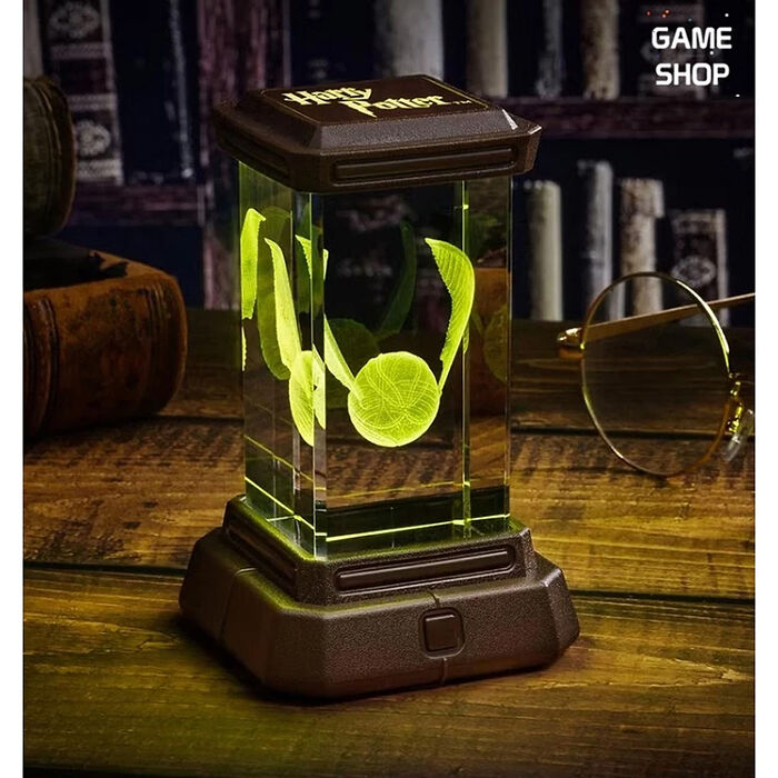 Paladone UK Harry Potter 哈利波特 金探子 3D全息投影燈