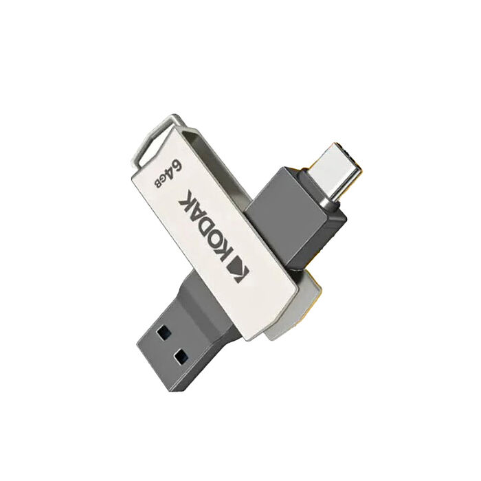 【柯達KODAK】K273 64GB 雙接口Type-C 3.2 雙用途2合1隨身碟