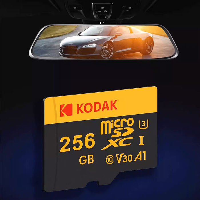 【柯達KODAK】MicroSD 256GB (UHS-I U3/V30/A1)高速記憶卡-黑色
