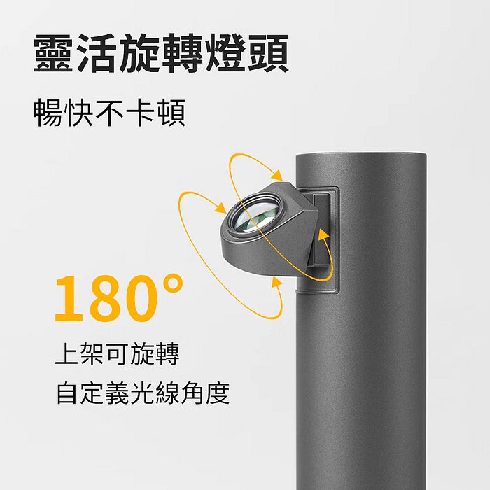 柯達KODAK LED無線充電多光束便攜桌面立式多功能檯燈 (KD-DSL01)