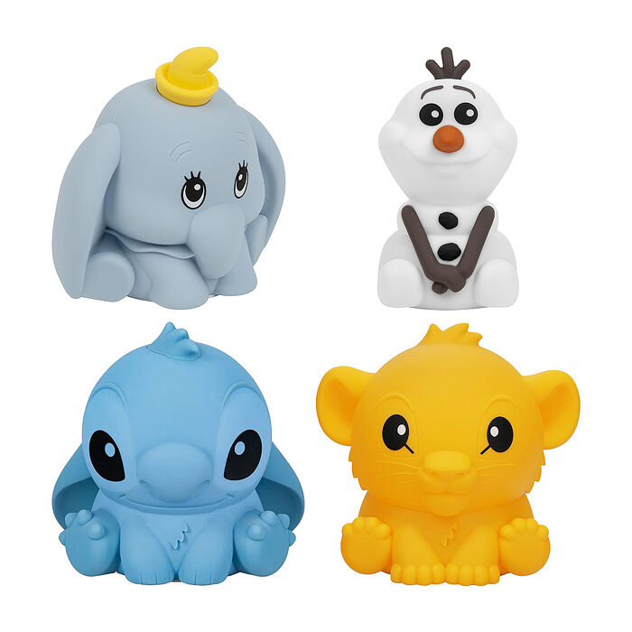 Paladone UK Disney 迪士尼 小飛象 / 雪寶 / 史迪奇 / 辛巴造型 矽膠拍拍小夜燈