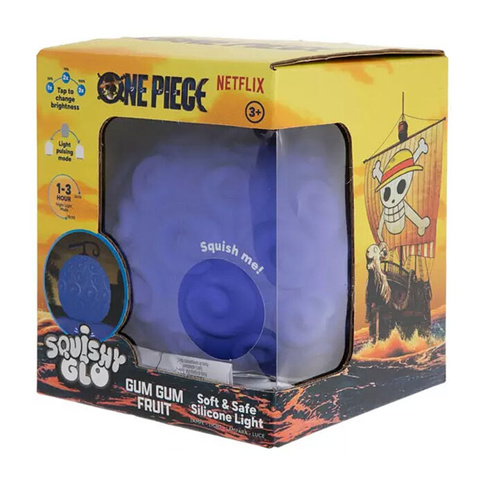 Paladone UK ONE PIECE 航海王 橡膠果實造型 矽膠拍拍小夜燈