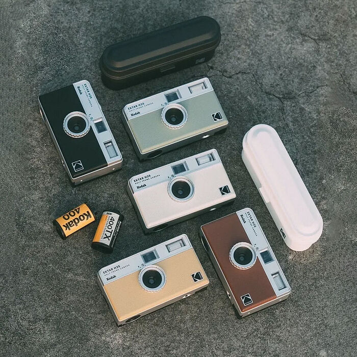 【Kodak 柯達】復古底片相機 Kodak Ektar H35半格機