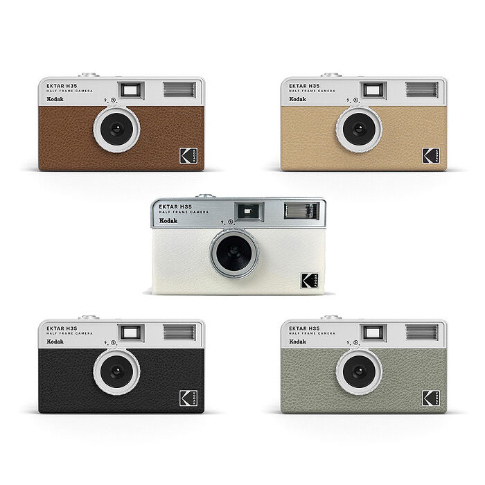 【Kodak 柯達】復古底片相機 Kodak Ektar H35半格機+送精選隨機底片
