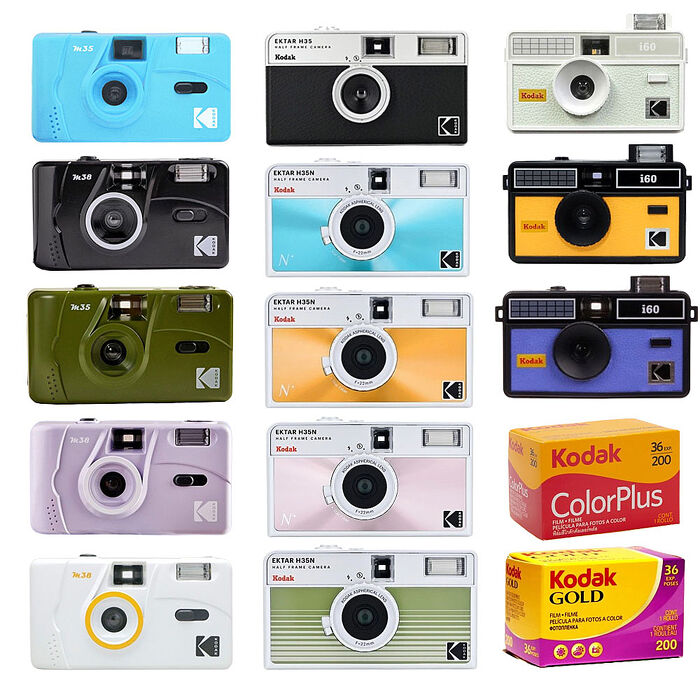 【柯達KODAK】復古相機即可拍相機 復古底片相機+隨機底片 隨機福袋組