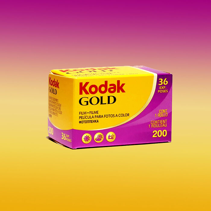 【柯達KODAK】Kodak柯達底片 Gold 200 135底片 36張 底片 彩色負片 ( 三入組 )