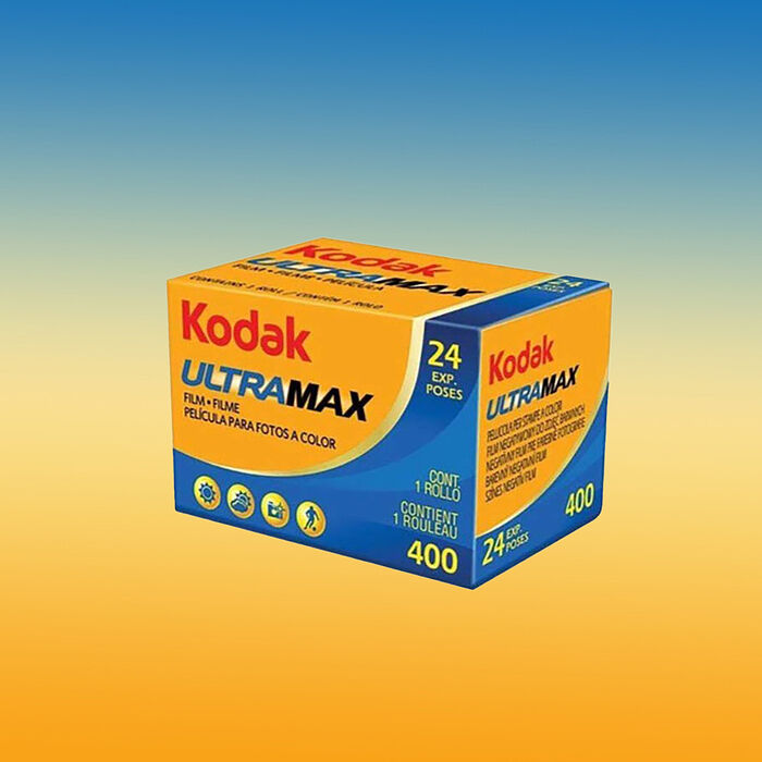 【柯達KODAK】Kodak柯達底片 ULTRAMAX 400 36張 135底片 彩色負片 400度彩色軟片 GC400 ( 三入組 )
