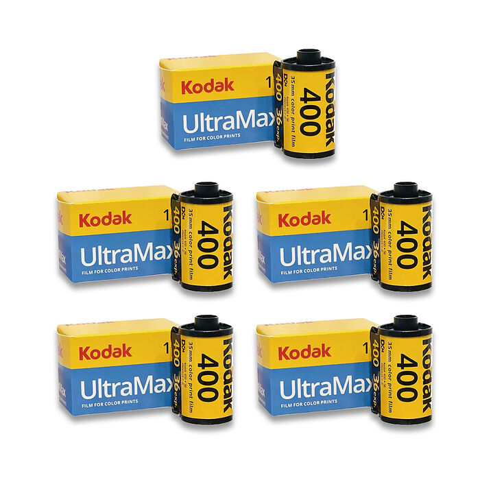 【柯達KODAK】Kodak柯達底片 ULTRAMAX 400 36張 135底片 彩色負片 400度彩色軟片 GC400 ( 五入組 )