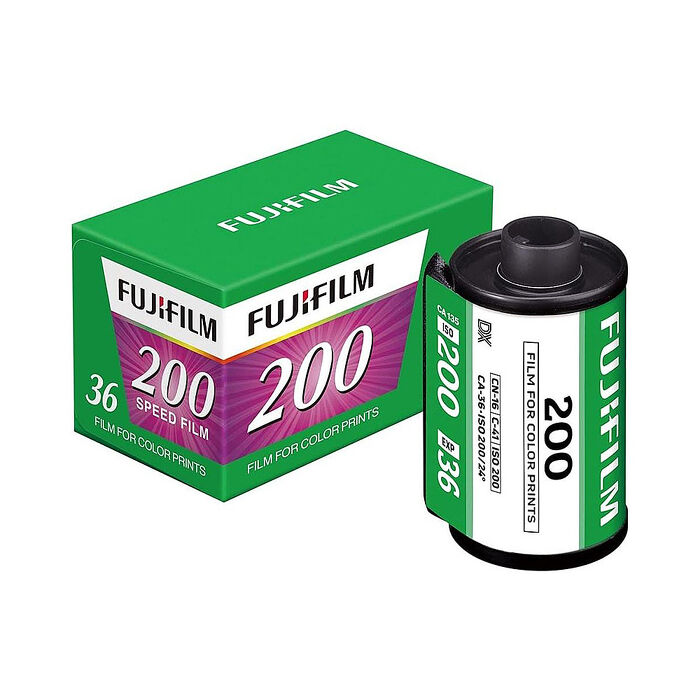 【富士FUJIFILM】彩色軟片200度(負片135/36 36張) 膠卷底片 ( 三入組 )