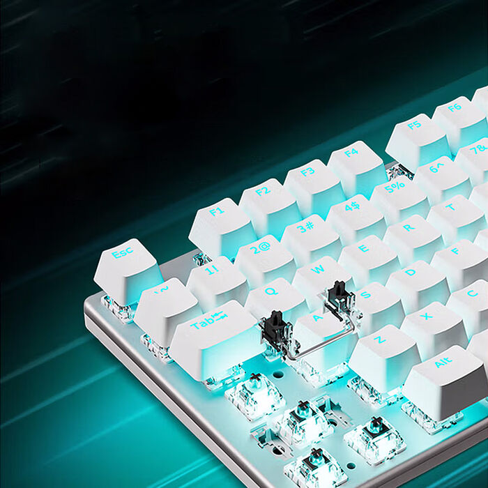 【HP 惠普】GK100-新版  電競有線機械式 鍵盤 ( 青軸 )