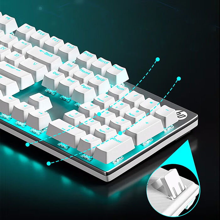 【HP 惠普】GK100-新版  電競有線機械式 鍵盤 ( 青軸 )