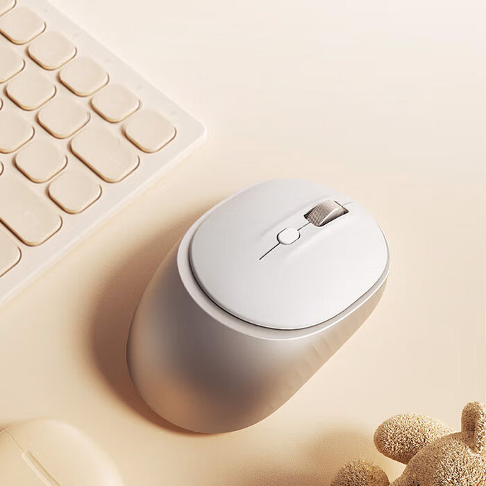 【HP 惠普】M231SE 銀白輕音設計 雙模無線滑鼠