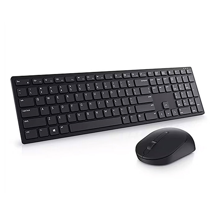 【DELL 戴爾】Dell Pro 戴爾無線鍵盤與靜音滑鼠組合 - KM5221W 黑色