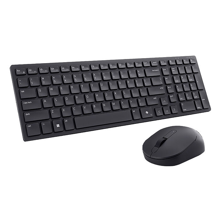 【DELL 戴爾】Dell Pro 戴爾精巧型靜音鍵盤與滑鼠組合 - KM555