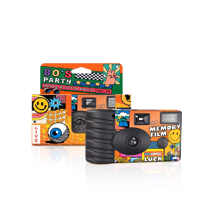 【LFANI 樂斐】Memory蒙特卡洛 翻玩系列彩色27張一次性閃光即可拍相機