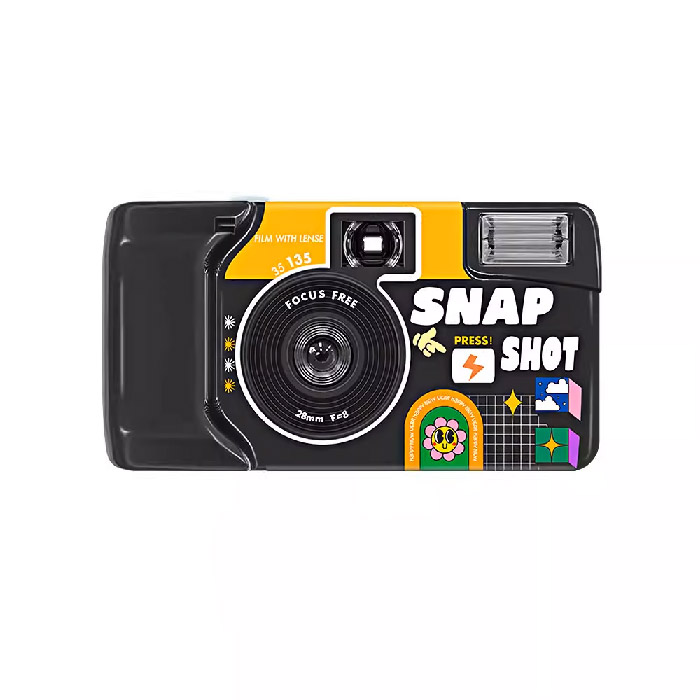 【LFANI 樂斐】SNAP SHOT隨手拍 翻玩系列彩色27張一次性閃光即可拍相機