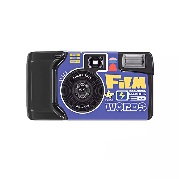 【LFANI 樂斐】FILM WORDS底片語言 翻玩系列彩色27張一次性閃光即可拍相機