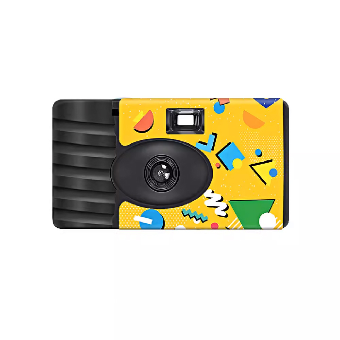 【LFANI 樂斐】MEMPHIS孟菲斯 翻玩系列黑白18張一次性無閃光即可拍相機