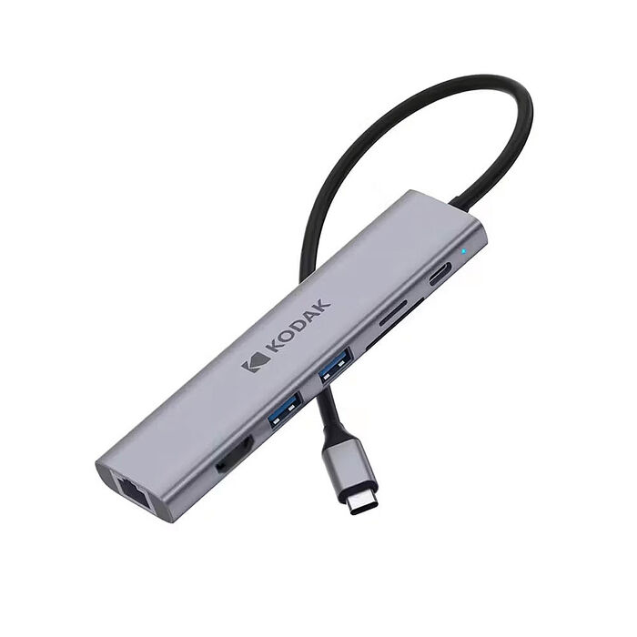 Kodak 柯達 USB-C T347 七合1 PD快充多功能集線器
