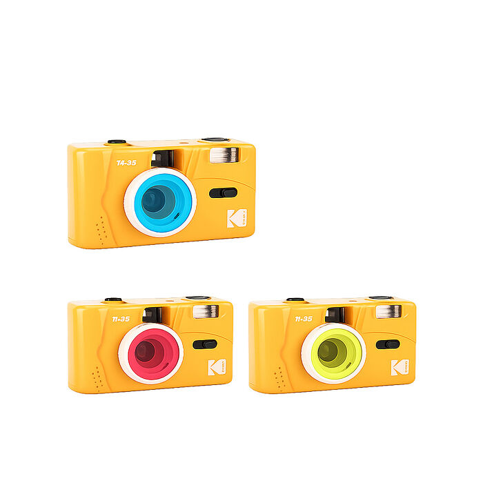 【Kodak 柯達】相機色彩濾鏡 YBR｜適用 M 系列（黃色、紅色、藍色）