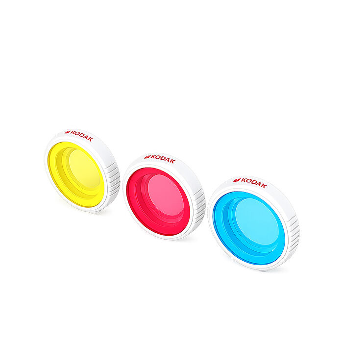 【Kodak 柯達】相機色彩濾鏡 YBR｜適用 M 系列（黃色、紅色、藍色）